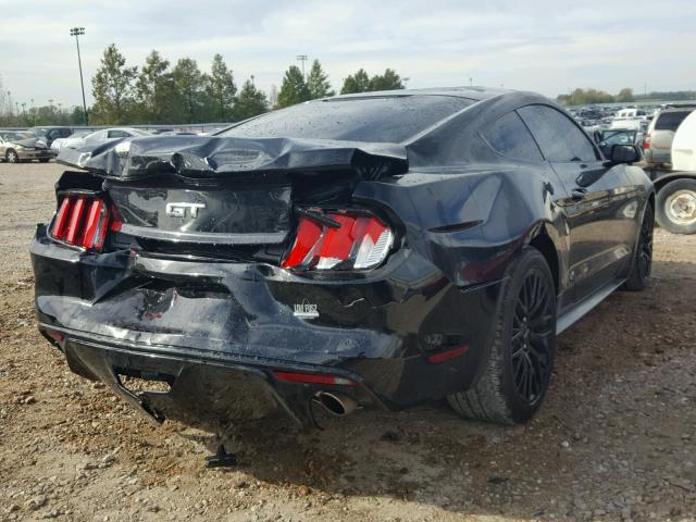 1FA6P8CF5H5323288 - 2017 FORD MUSTANG GT BLACK photo 4