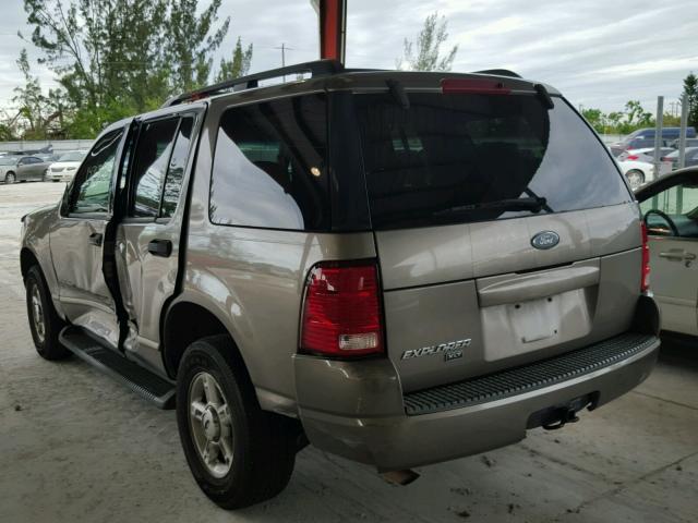 1FMZU73K54UC14929 - 2004 FORD EXPLORER BROWN photo 3