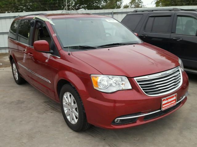 2C4RC1BG8GR238130 - 2016 CHRYSLER TOWN & COU RED photo 1