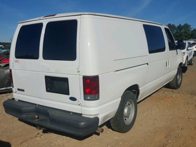 1FTRE14W56HB39046 - 2006 FORD ECONOLINE WHITE photo 4