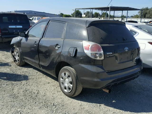 2T1KR32E27C670531 - 2007 TOYOTA COROLLA MA BLACK photo 3