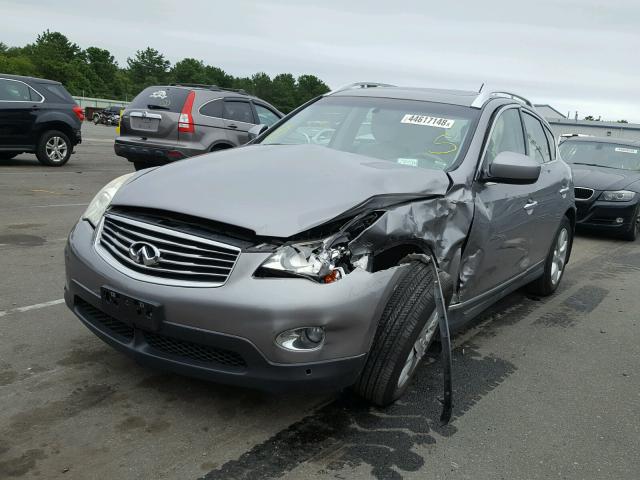 JNKAJ09E78M305109 - 2008 INFINITI EX35 BASE GRAY photo 2