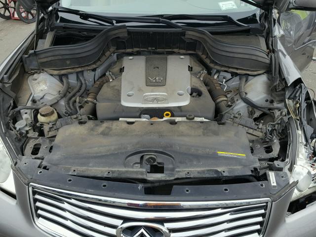 JNKAJ09E78M305109 - 2008 INFINITI EX35 BASE GRAY photo 7