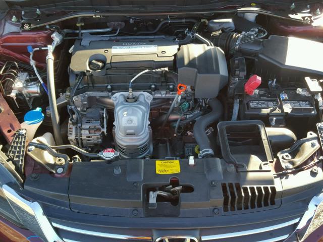 1HGCR2F56DA246070 - 2013 HONDA ACCORD SPO MAROON photo 7