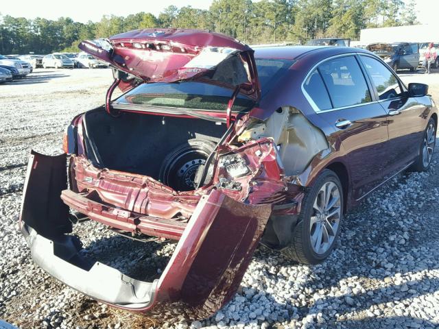 1HGCR2F56DA246070 - 2013 HONDA ACCORD SPO MAROON photo 9