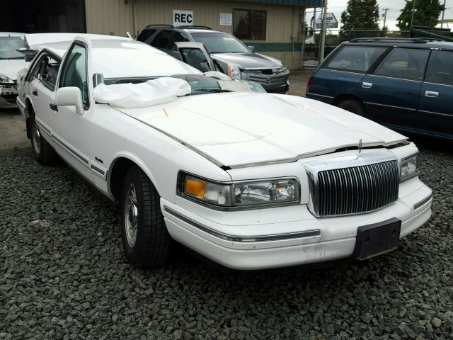 1LNLM81W0VY738811 - 1997 LINCOLN TOWN CAR E WHITE photo 1