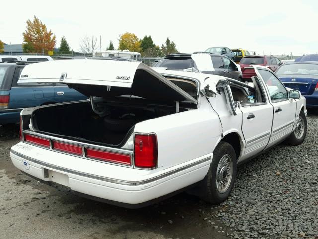 1LNLM81W0VY738811 - 1997 LINCOLN TOWN CAR E WHITE photo 4