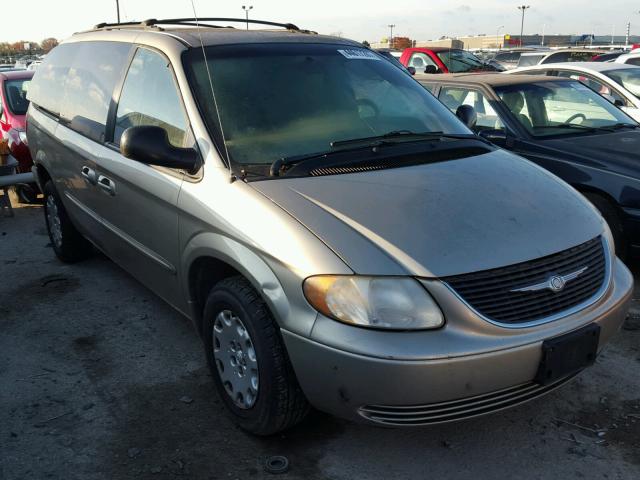 2C8GP44333R156337 - 2003 CHRYSLER TOWN & COU TAN photo 1