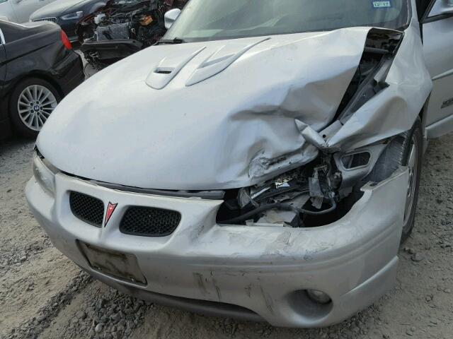 1G2WR1217YF255687 - 2000 PONTIAC GRAND PRIX SILVER photo 7