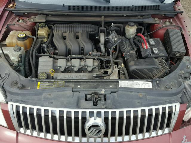 1MEHM42155G627245 - 2005 MERCURY MONTEGO PR 栗色 照片 7