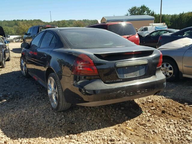 2G2WP552471158244 - 2007 PONTIAC GRAND PRIX BLACK photo 3