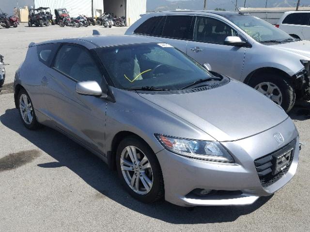 JHMZF1D63BS001773 - 2011 HONDA CR-Z EX SILVER photo 1