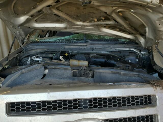 1FMNU43S75EA84211 - 2005 FORD EXCURSION TAN photo 7