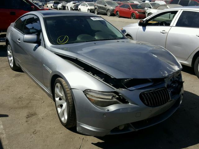 WBAEH73434B215305 - 2004 BMW 645 CI AUT GRAY photo 1