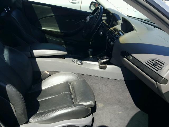 WBAEH73434B215305 - 2004 BMW 645 CI AUT GRAY photo 5