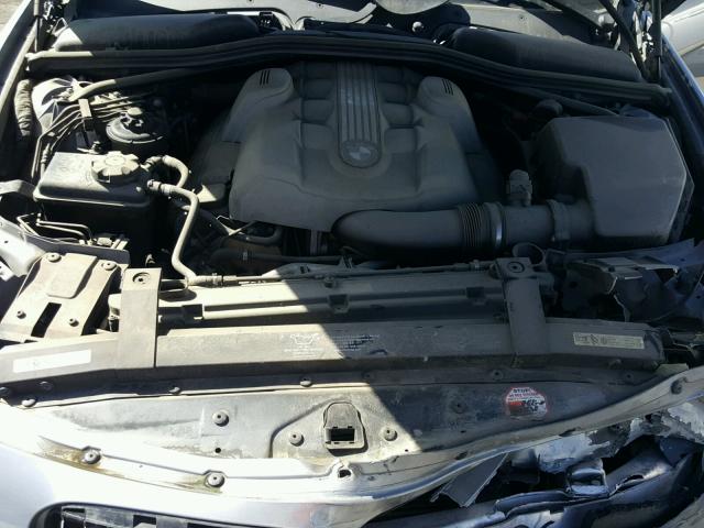 WBAEH73434B215305 - 2004 BMW 645 CI AUT GRAY photo 7