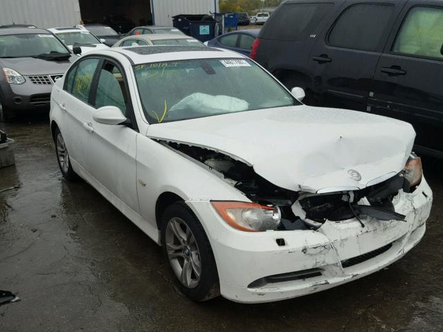 WBAVC93578K042221 - 2008 BMW 328 XI WHITE photo 1