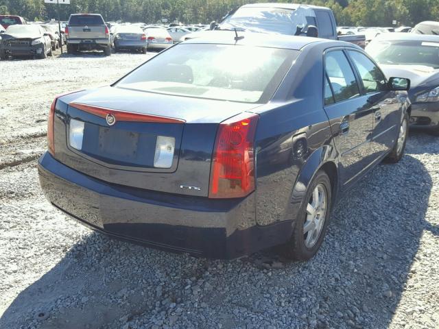 1G6DP577070195009 - 2007 CADILLAC CTS HI FEA BLUE photo 4