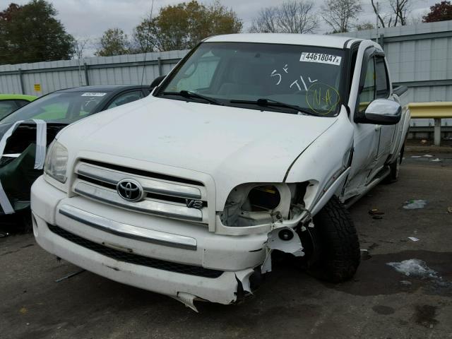 5TBDT44146S543837 - 2006 TOYOTA TUNDRA WHITE photo 2