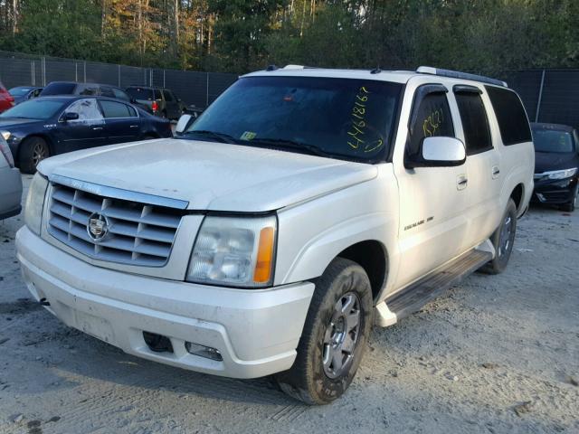 3GYFK66N75G267126 - 2005 CADILLAC ESCALADE E WHITE photo 2