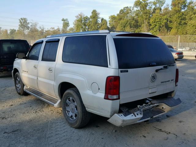 3GYFK66N75G267126 - 2005 CADILLAC ESCALADE E WHITE photo 3