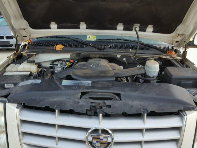 3GYFK66N75G267126 - 2005 CADILLAC ESCALADE E WHITE photo 7