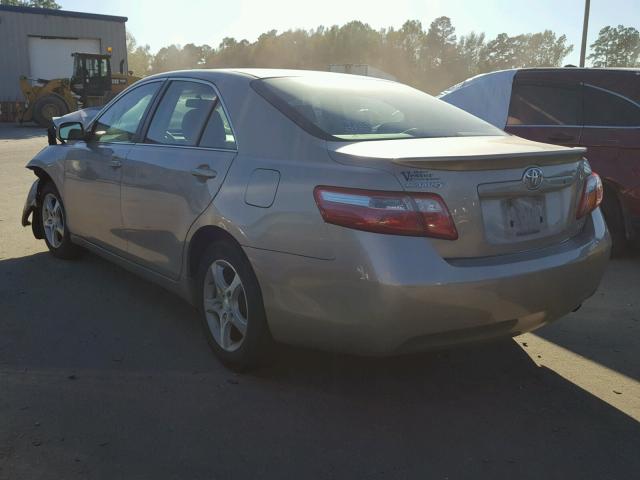 4T1BE46K87U008128 - 2007 TOYOTA CAMRY NEW BEIGE photo 3