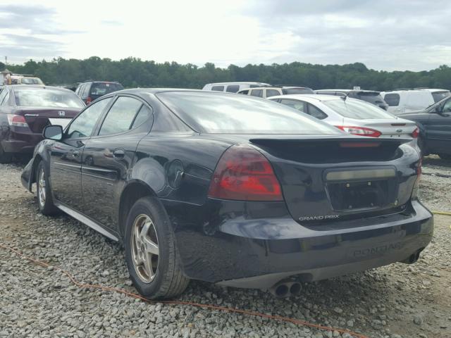 2G2WS522541363540 - 2004 PONTIAC GRAND PRIX Қара фото 3