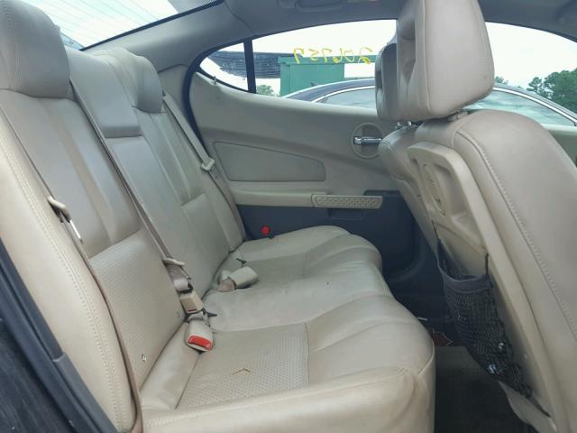 2G2WS522541363540 - 2004 PONTIAC GRAND PRIX Қара фото 6