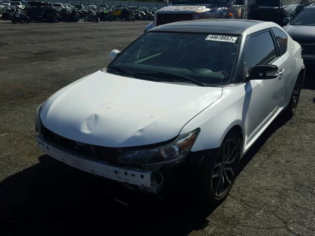 JTKJF5C79E3069969 - 2014 TOYOTA SCION TC 白色 照片 2