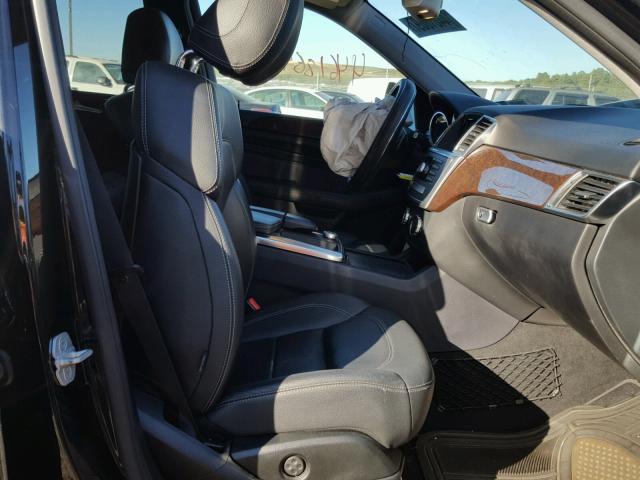 4JGDA5HB6CA010995 - 2012 MERCEDES-BENZ ML 350 4MA BLACK photo 5