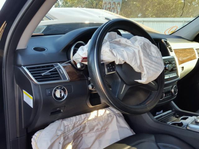 4JGDA5HB6CA010995 - 2012 MERCEDES-BENZ ML 350 4MA BLACK photo 9