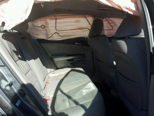 1HGCP26819A110209 - 2009 HONDA ACCORD EXL GRAY photo 6