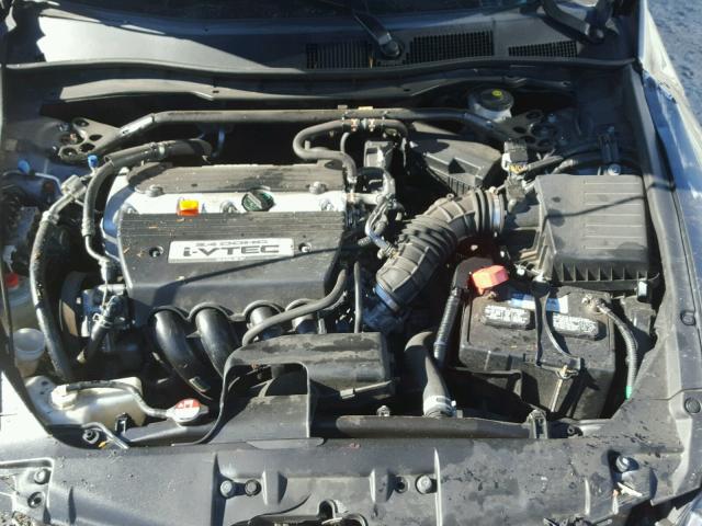 1HGCP26819A110209 - 2009 HONDA ACCORD EXL GRAY photo 7