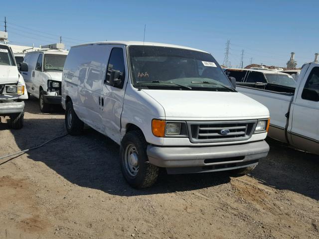 1FTRE14W96HA14423 - 2006 FORD ECONOLINE WHITE photo 1