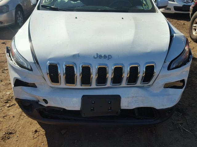 1C4PJMCSXEW169611 - 2014 JEEP CHEROKEE L WHITE photo 7