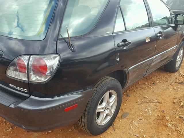 JTJGF10U830154124 - 2003 LEXUS RX BLACK photo 9