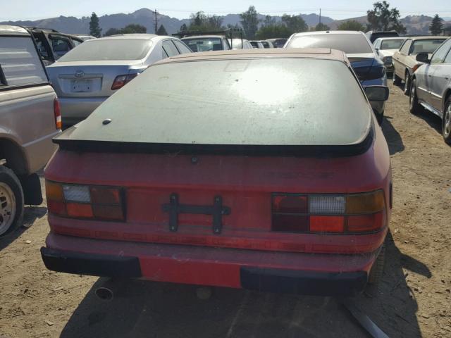 WP0AA0927HN453827 - 1987 PORSCHE 924 S RED photo 10