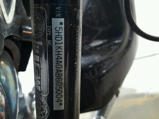 5HD1KH4A0AB605004 - 2010 HARLEY-DAVIDSON FLTRX 黑色 照片 10