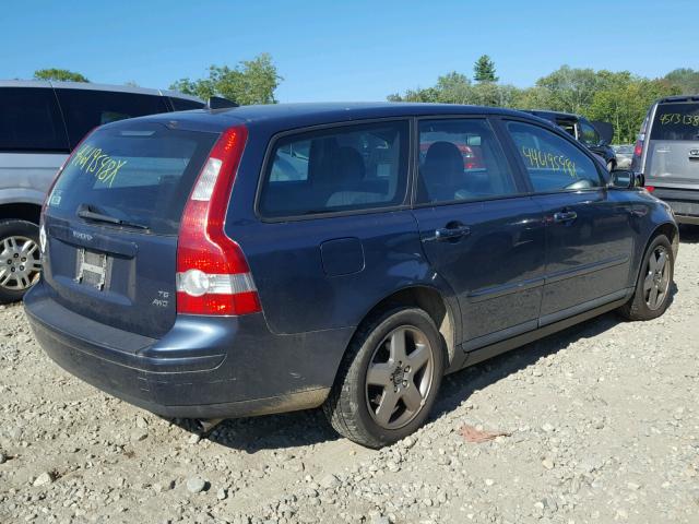 YV1MJ682X62184684 - 2006 VOLVO V50 T5 BLUE photo 4