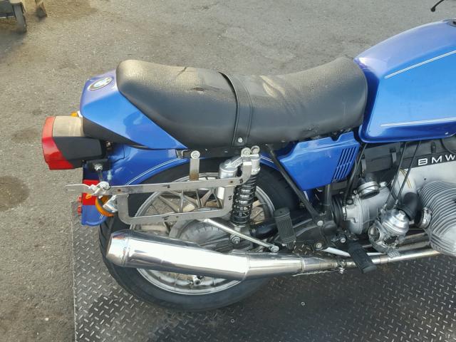 WB1036404E6388081 - 1984 BMW R65 BLUE photo 6