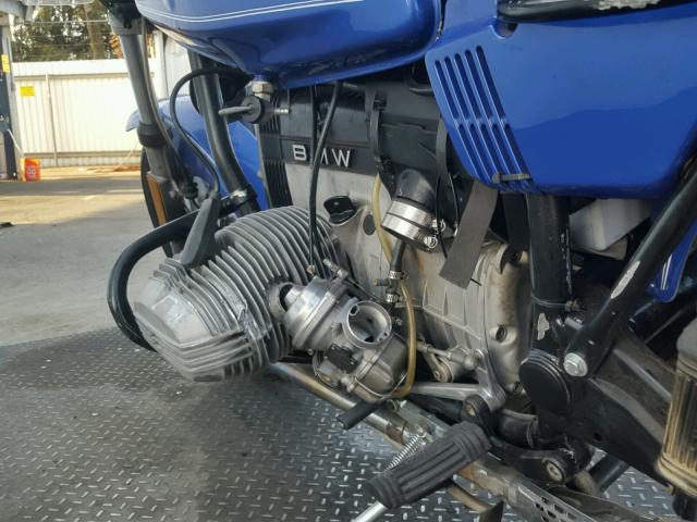 WB1036404E6388081 - 1984 BMW R65 BLUE photo 9