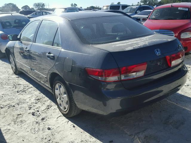 1HGCM56384A111655 - 2004 HONDA ACCORD LX GRAY photo 3