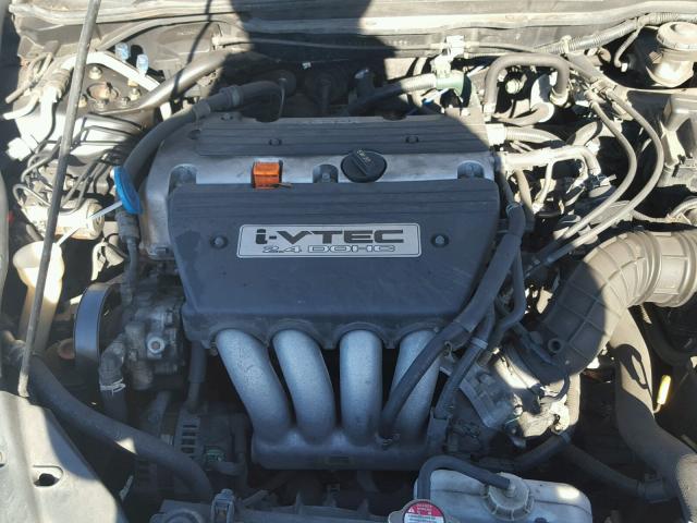 1HGCM56384A111655 - 2004 HONDA ACCORD LX GRAY photo 7