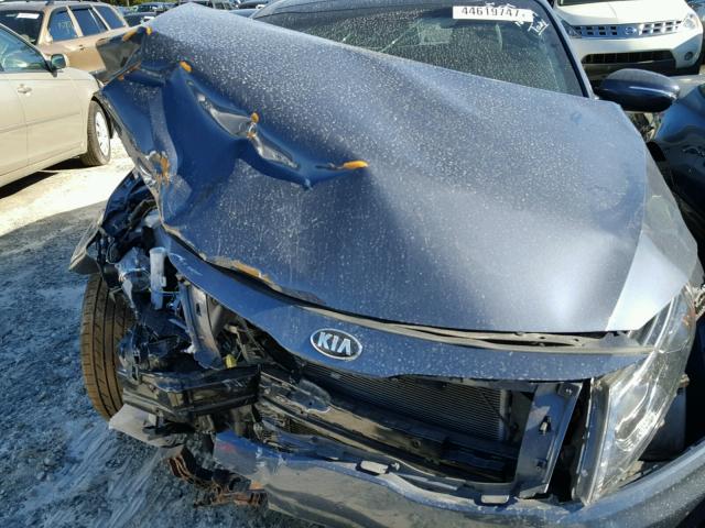 5XXGN4A77FG437634 - 2015 KIA OPTIMA EX BLUE photo 7