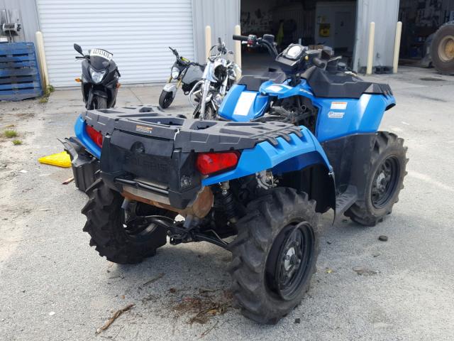 4XASXN85XHA629246 - 2017 POLARIS SPORTSMAN 蓝色 照片 4