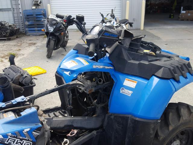 4XASXN85XHA629246 - 2017 POLARIS SPORTSMAN 蓝色 照片 5