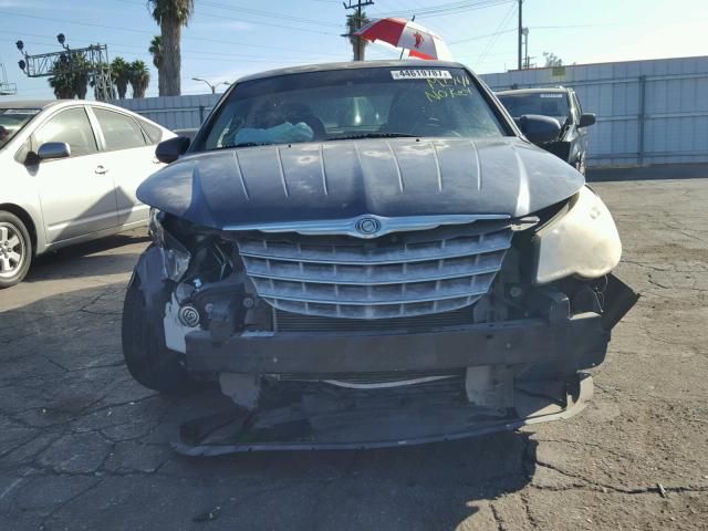 1C3LC56R88N205687 - 2008 CHRYSLER SEBRING TO BLUE photo 9