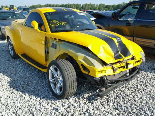 1GCES14H05B118003 - 2005 CHEVROLET SSR YELLOW photo 1