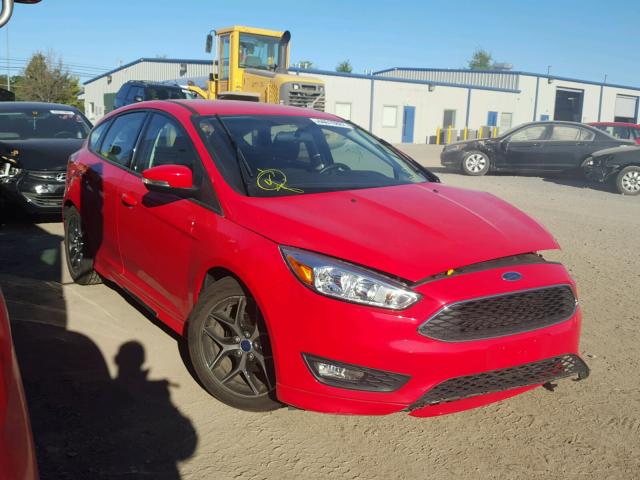 1FADP3K20GL250236 - 2016 FORD FOCUS SE RED photo 1